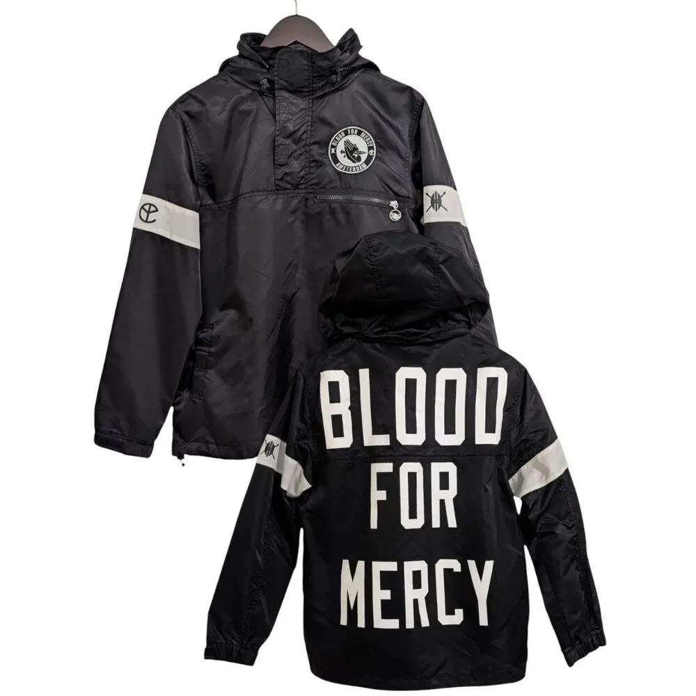Daily Paper x Yellow Claw Blood For Mercy Amsterdam Anorak Windbreaker Jacket S